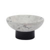 SEIFENSCHALE - Schwarz/Weiß, Basics, Stein (12/6cm) - Aquanova