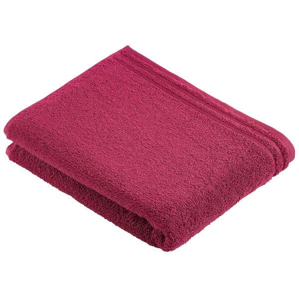 DUSCHTUCH Calypso Feeling 67/140 cm - Beere, Basics, Textil (67/140cm) - Vossen