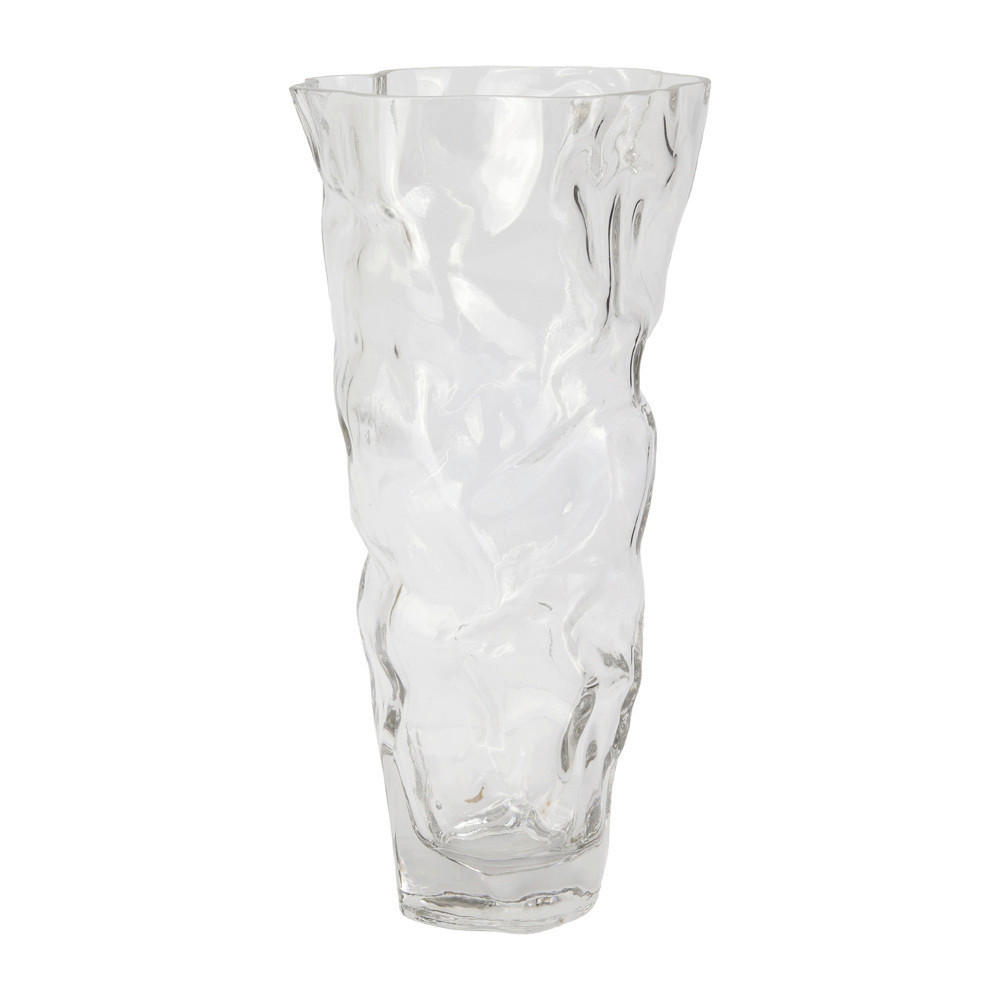 VÁZA, sklo, 32 cm - čiré, Basics, sklo (32cm)