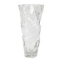 VÁZA, sklo, 32 cm - čiré, Basics, sklo (32cm)