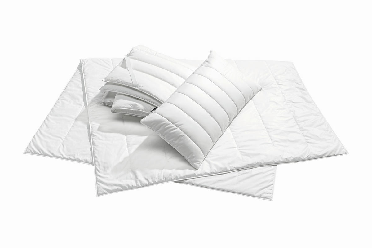 SOMMERDECKE 155/220 cm Allergo Protect  - Weiß, Basics, Textil (155/220cm) - Centa-Star