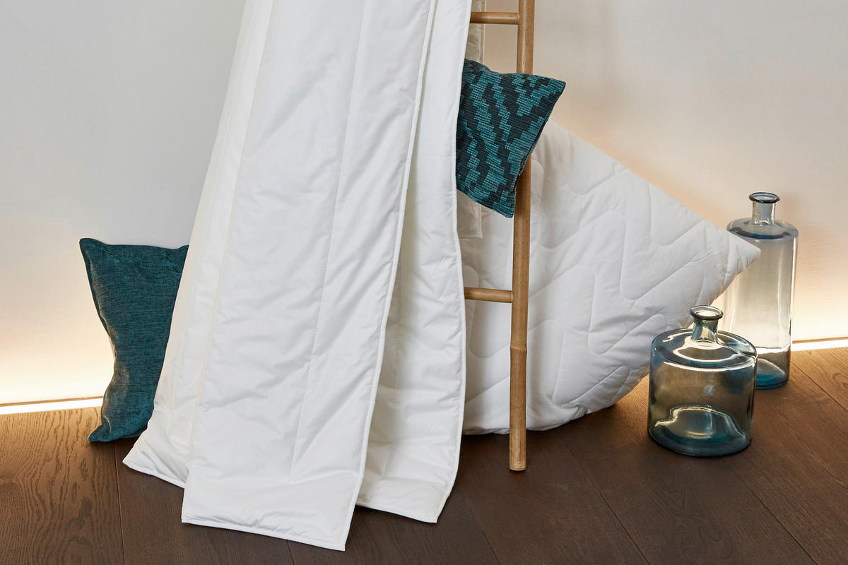 SOMMERDECKE  Sport Line  135/200 cm   - Weiß, Basics, Textil (135/200cm) - Centa-Star