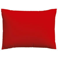 KOPFPOLSTERBEZUG KNITTED JERSEY 60/80 cm  - Dunkelrot, Basics, Textil (60/80cm) - Schlafgut