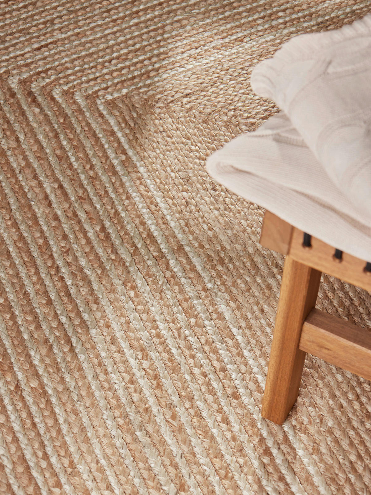 JUTETEPPICH 200/300 cm Juno Creme, Goldbraun rechteckig  - Goldbraun/Creme, Natur, Textil (200/300cm) - Hanse Home