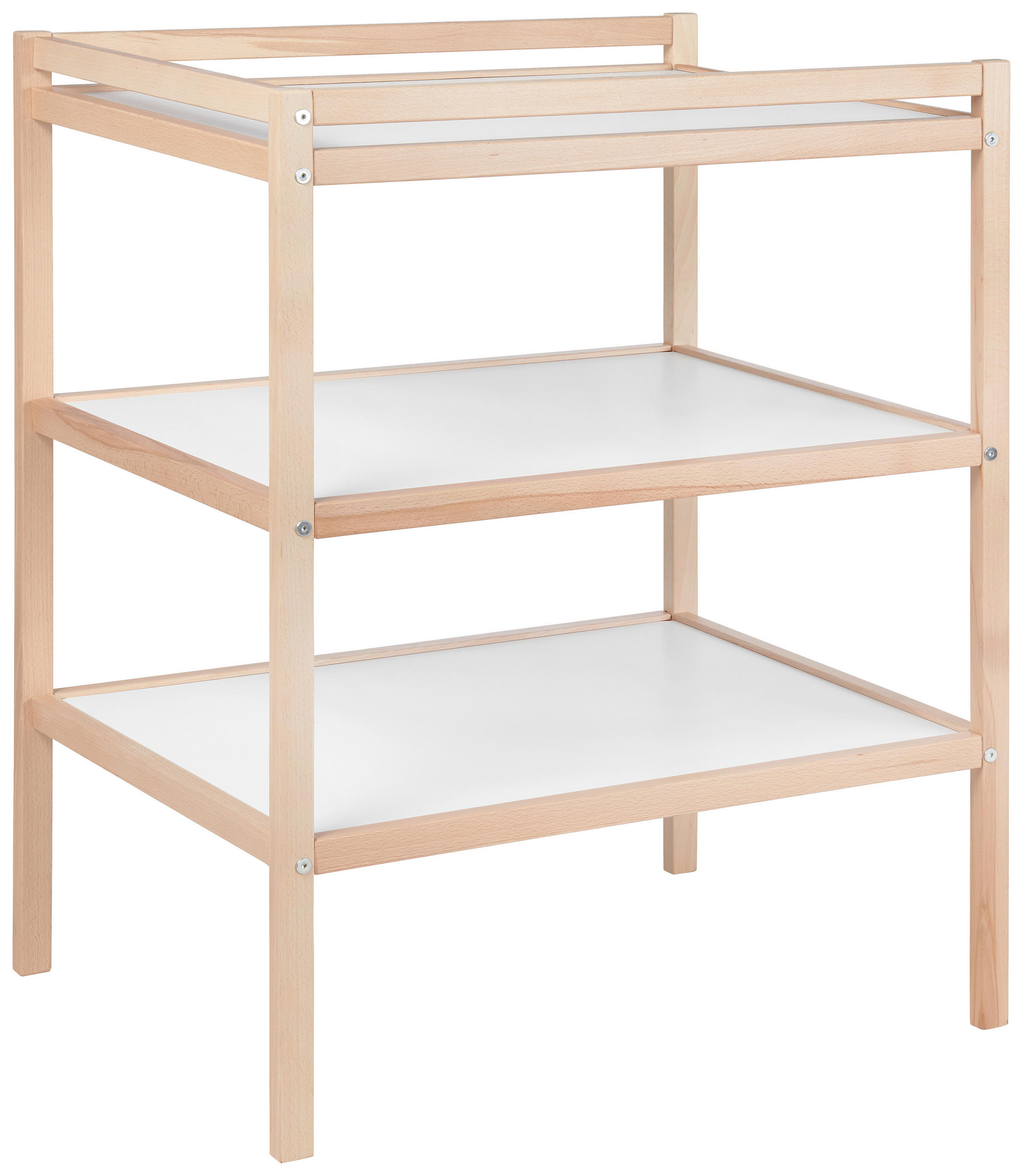 WICKELKOMMODE Naturfarben  - Naturfarben, Basics, Holz (54/90/70cm) - My Baby Lou