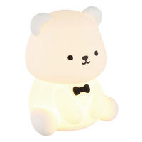 LED SVJETILJKA STOLNA TEDDY  - bijela/crna, Design, plastika (10,3/9,9/12,9cm)