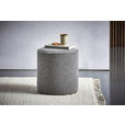 HOCKER Bouclé Graubraun  - Graubraun, Trend, Textil (40/40/40cm) - Xora