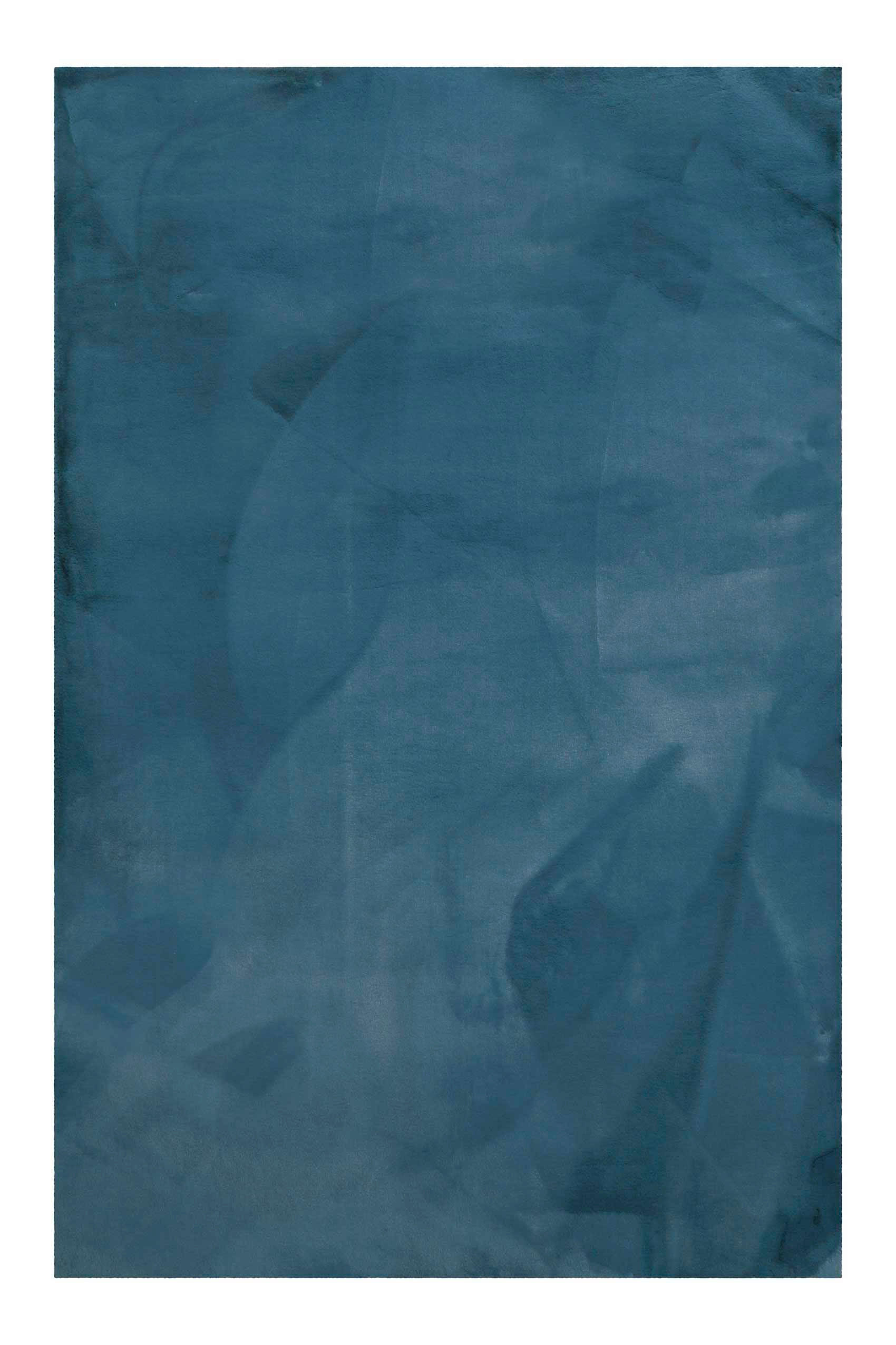 HOCHFLORTEPPICH 200/200 cm ESP-4377-24 Petrol quadratisch  - Petrol, KONVENTIONELL, Textil (200/200cm) - Esprit