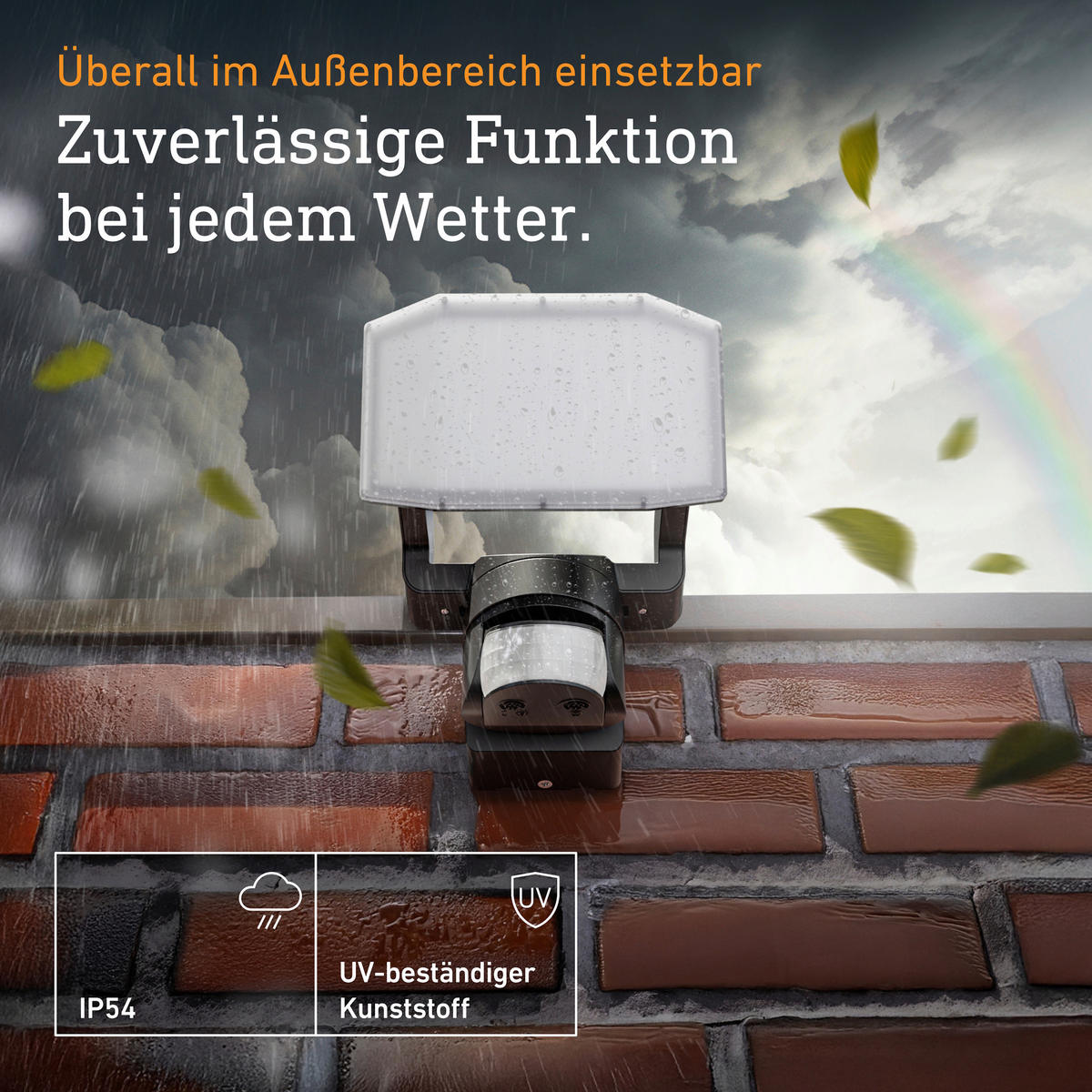 AUSSENLEUCHTE XLED Protect 19,5/18,7/19,5 cm  - Anthrazit, Trend, Kunststoff (19,5/18,7/19,5cm) - Steinel