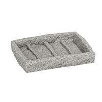SEIFENSCHALE - Grau, Basics, Kunststoff (11/6,5/6,5cm) - Wenko
