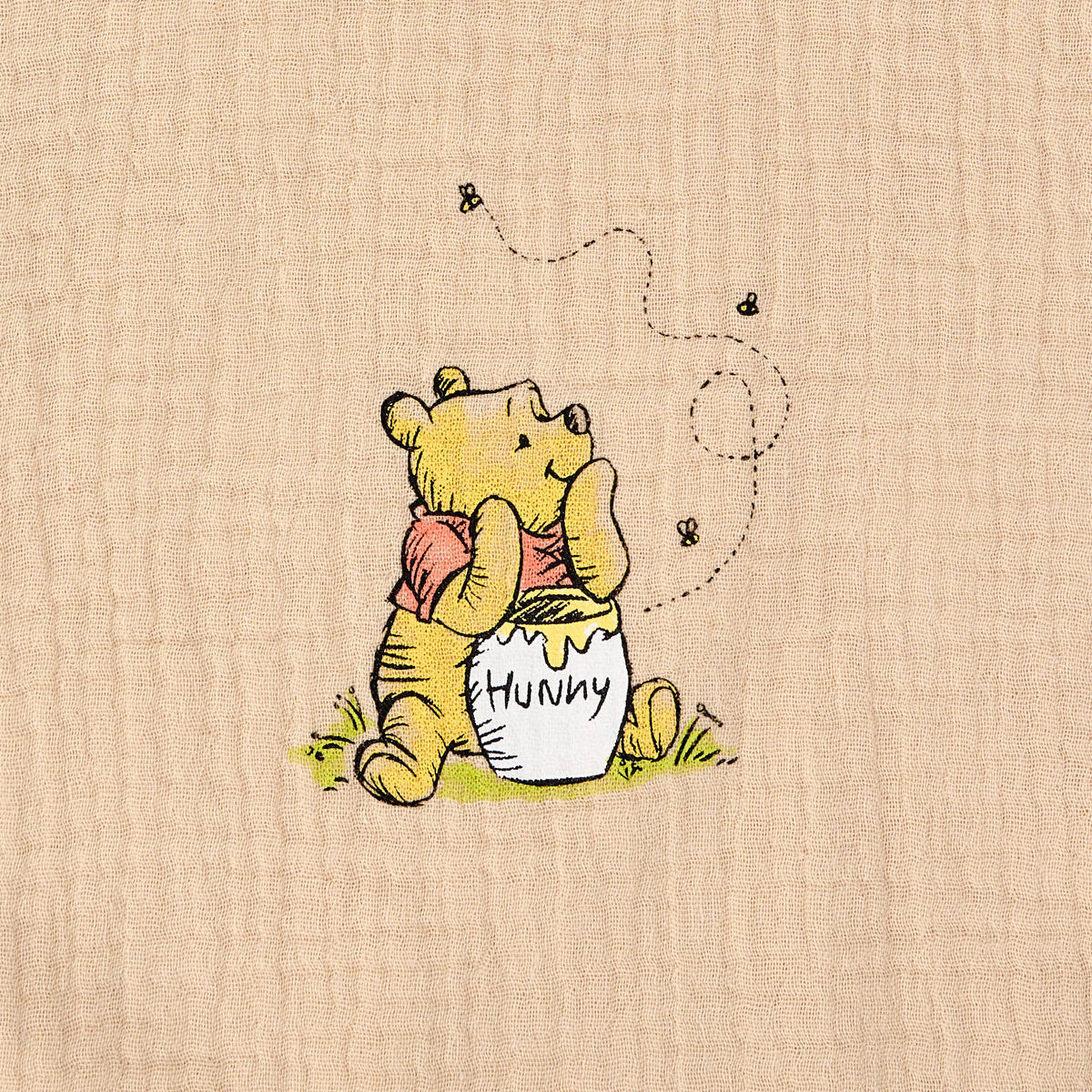 HAKLAPP Winnie Puuh  - ljusbrun, Trend, textil (30/30cm) - Disney