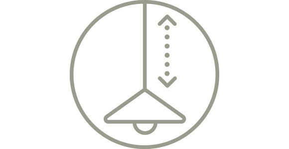 LED-HÄNGELEUCHTE  134/20/160 cm    - Weiß, Design, Glas/Metall (134/20/160cm) - Dieter Knoll