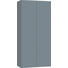 DREHTÜRENSCHRANK 2-türig Hellblau, Silberfarben - Silberfarben/Hellblau, Design, Glas/Holzwerkstoff (101,9/220/58,5cm) - Jutzler DREHTÜRENSCHRANK 2-türig Hellblau, Silberfarben - Silberfarben/Hellblau, Design, Glas/Holzwerkstoff (101,9/220/58,5cm) - Jutzler