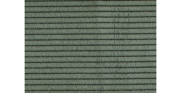 ECKSOFA Olivgrün Feincord  - Schwarz/Olivgrün, KONVENTIONELL, Textil/Metall (311/219cm) - Hom`in