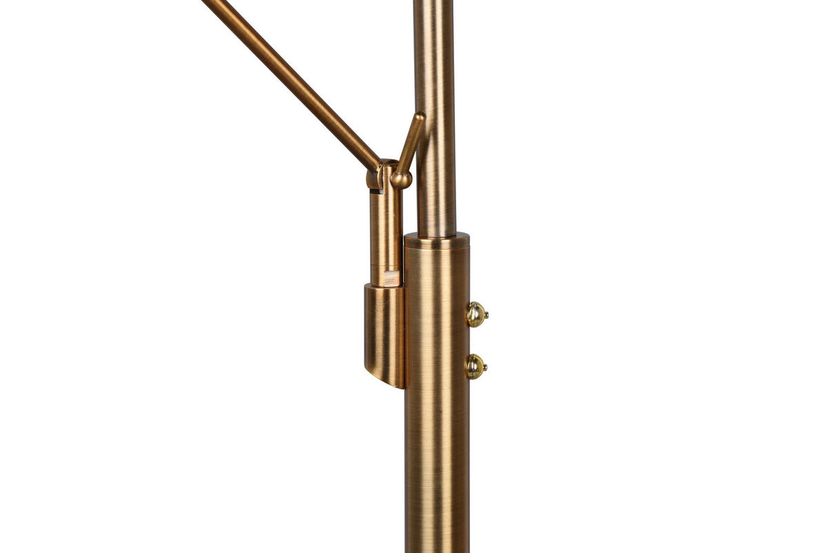 LED-STEHLEUCHTE - Messingfarben, Design, Metall (35,2/181cm) - Trio Leuchten