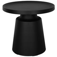 BEISTELLTISCH 49/49/45,5 cm Schwarz rund  - Schwarz, Design, Metall (49/49/45,5cm) - Xora