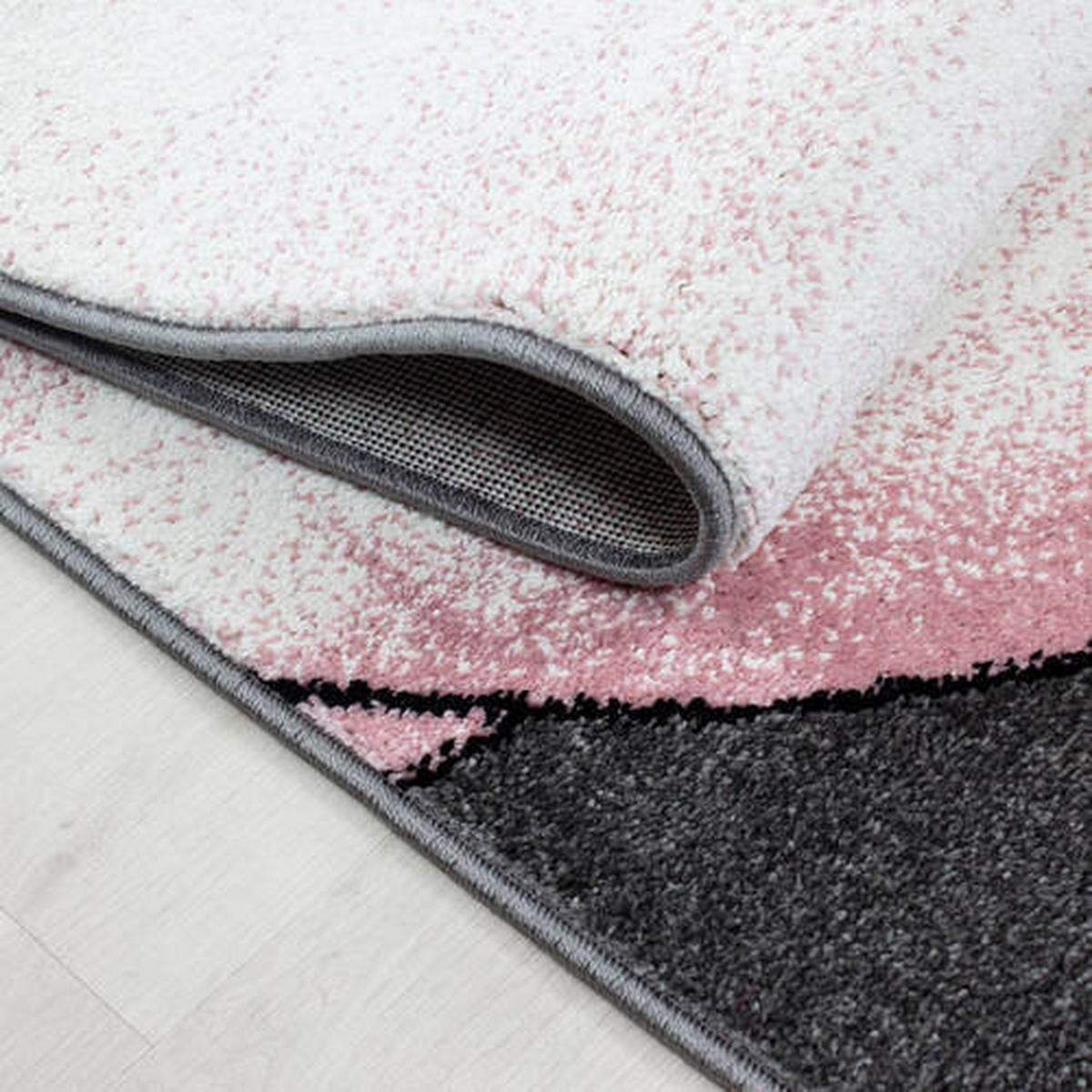 BARNMATTA 200/290 cm Kids  - vit/pink, Trend, textil (200/290cm) - Ben'n'jen
