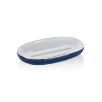 SEIFENSCHALE Keramik  - Blau/Weiß, Basics, Keramik (13,5/2/8,5cm) - Kela
