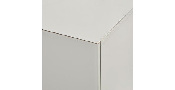 LOWBOARD  in 180/54.7/42 cm  - Kaschmir/Schwarz, Design, Glas/Holzwerkstoff (180/54.7/42cm) - Novel