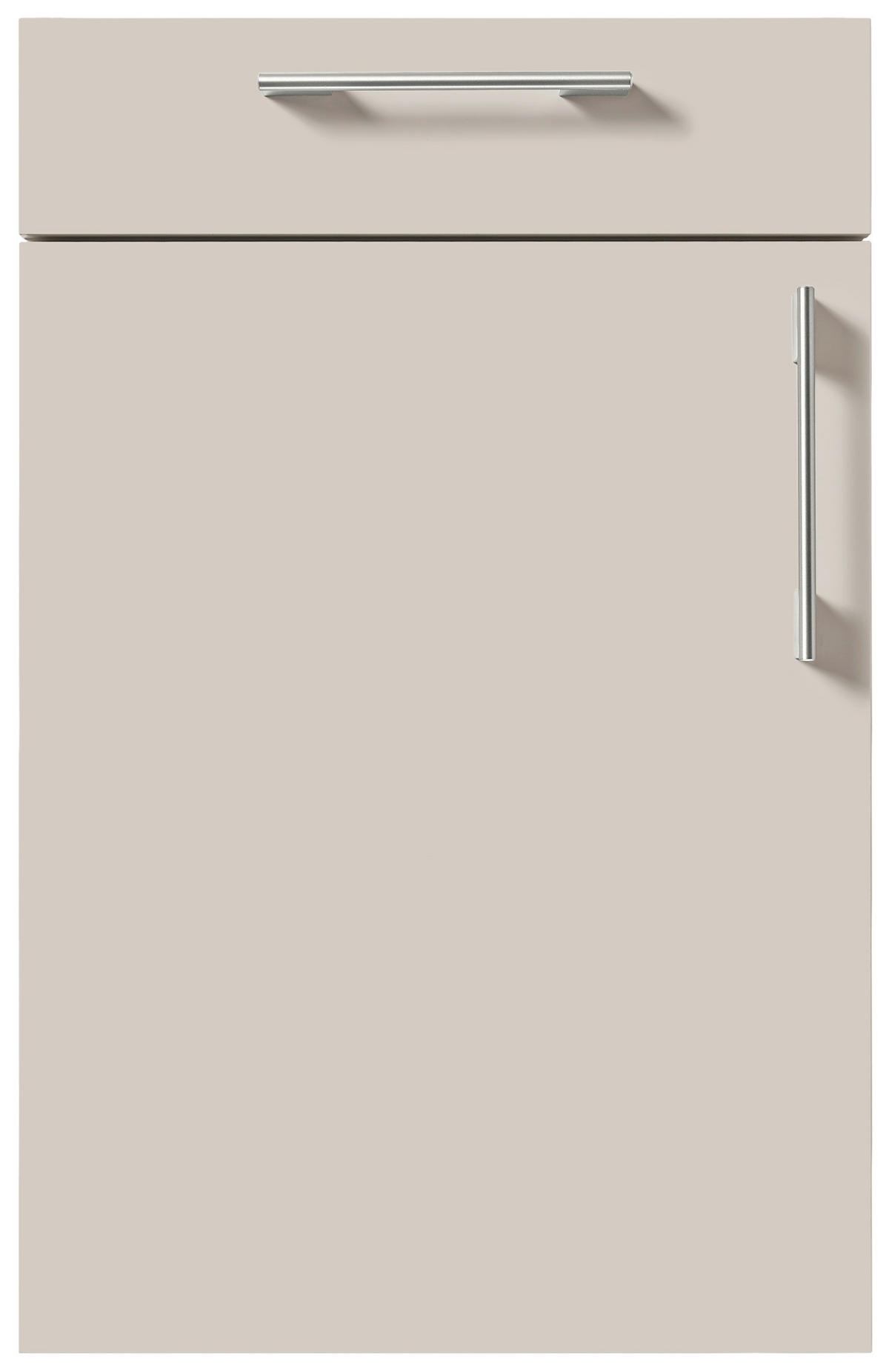 EINBAUKÜCHE UMANI  - Gelb/Grau, Design, Holzwerkstoff - Novel