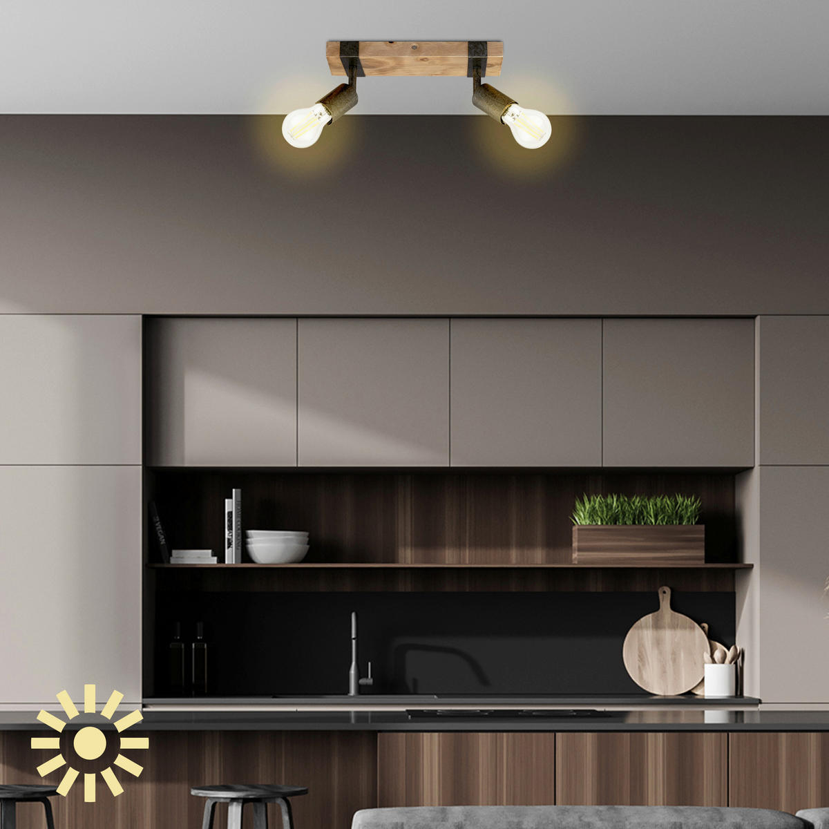 LED-LEUCHTMITTEL   E27 4 W 840 lm  - Silberfarben, Basics, Glas (6/10,6cm)