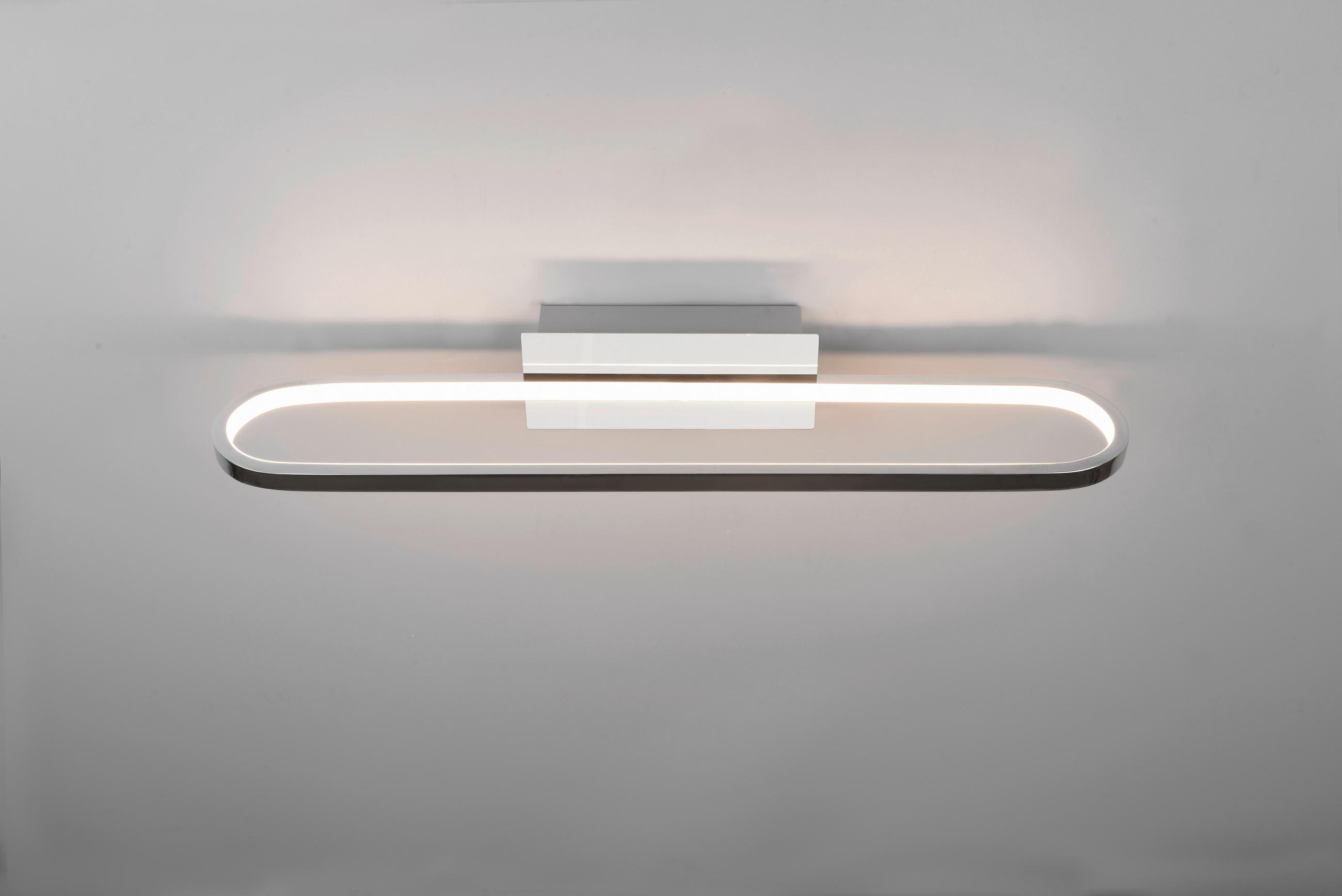 VÄGGLAMPA FÖR BADRUM Gianni 60/15/8 cm   - kromfärg, Basics, metall (60/15/8cm)