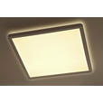 LED-DECKENLEUCHTE Giga 29,3/29,3/2,8 cm  - Weiß, Basics, Kunststoff (29,3/29,3/2,8cm) - Novel