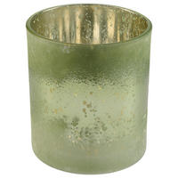 LJUSLYKTA - grön, Basics, glas (7,3/8cm)