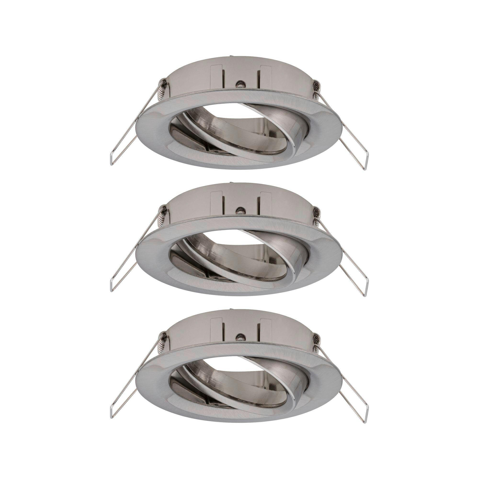 DECKENLEUCHTE 8,4 cm  - Alufarben, Basics, Metall (8,4cm) - Paulmann