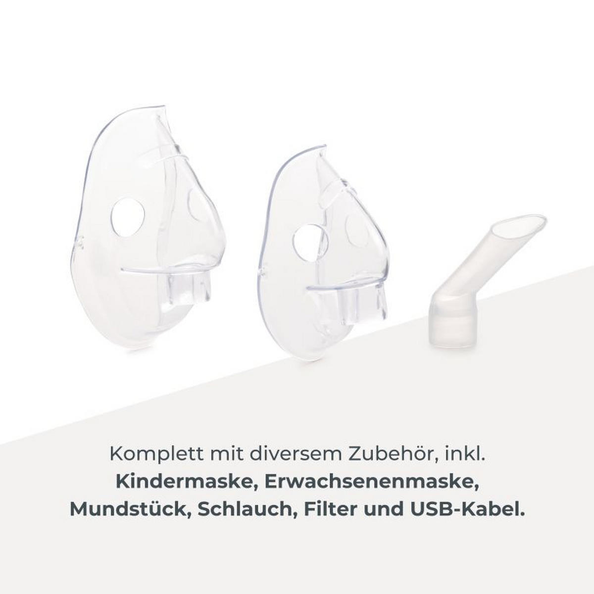 INHALATOR NuvitaMed  - Basics (14/12/23cm)