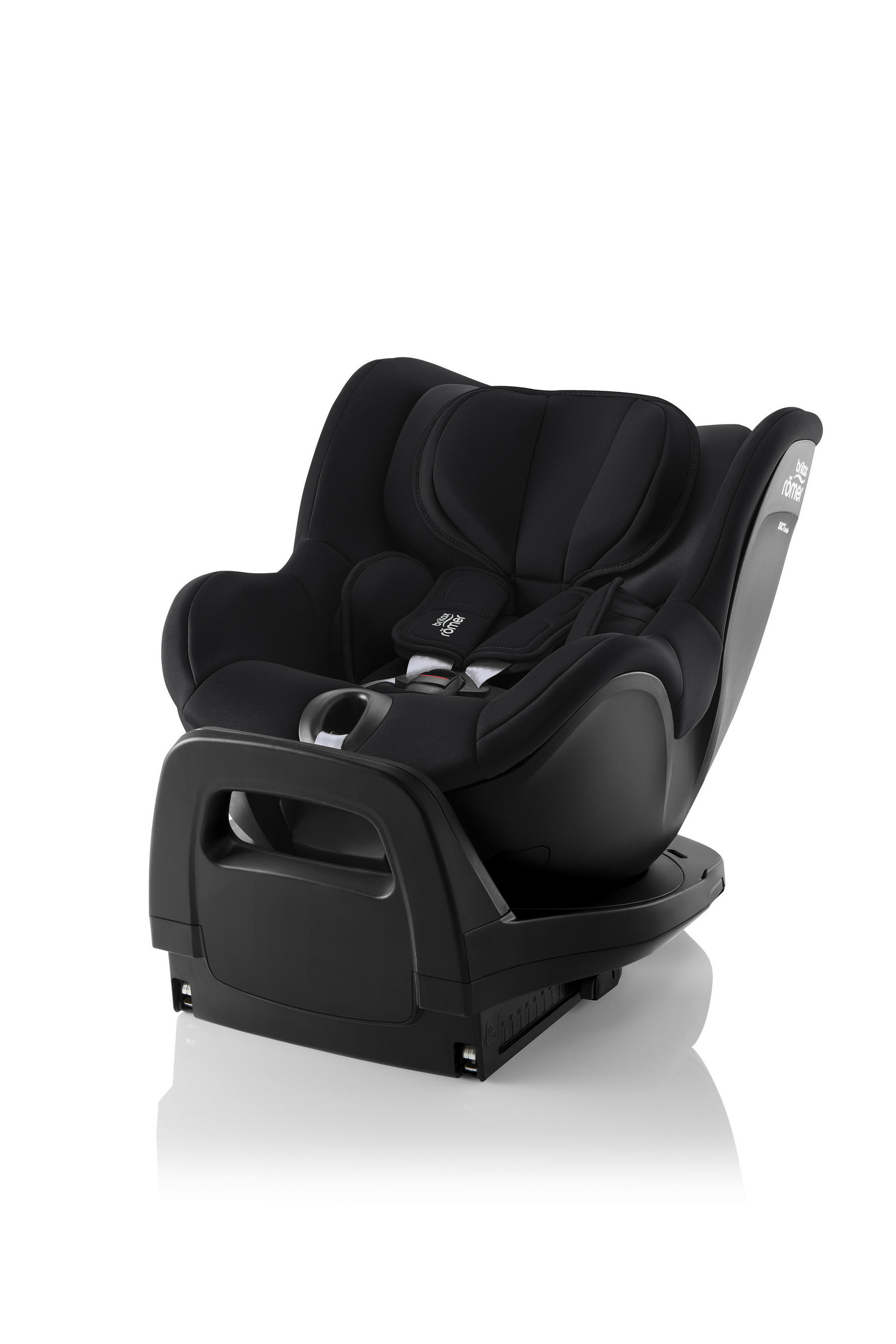 REBOARDER-KINDERSITZ Dualfix Pro  - Schwarz, Basics, Textil (44/48/74cm) - Britax Römer