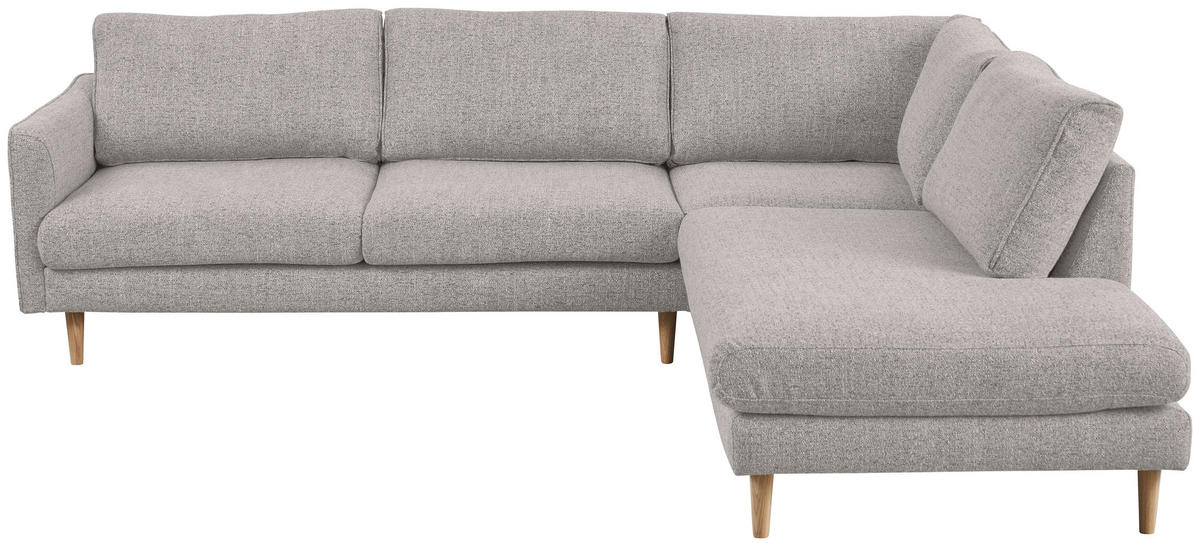 SOFFA i greige  - greige/ekfärgad, Design, trä/textil (257/82,5/223cm) - Best Price