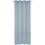 ÖSENVORHANG halbtransparent  - Blau, Basics, Textil (140/245cm) - Esposa