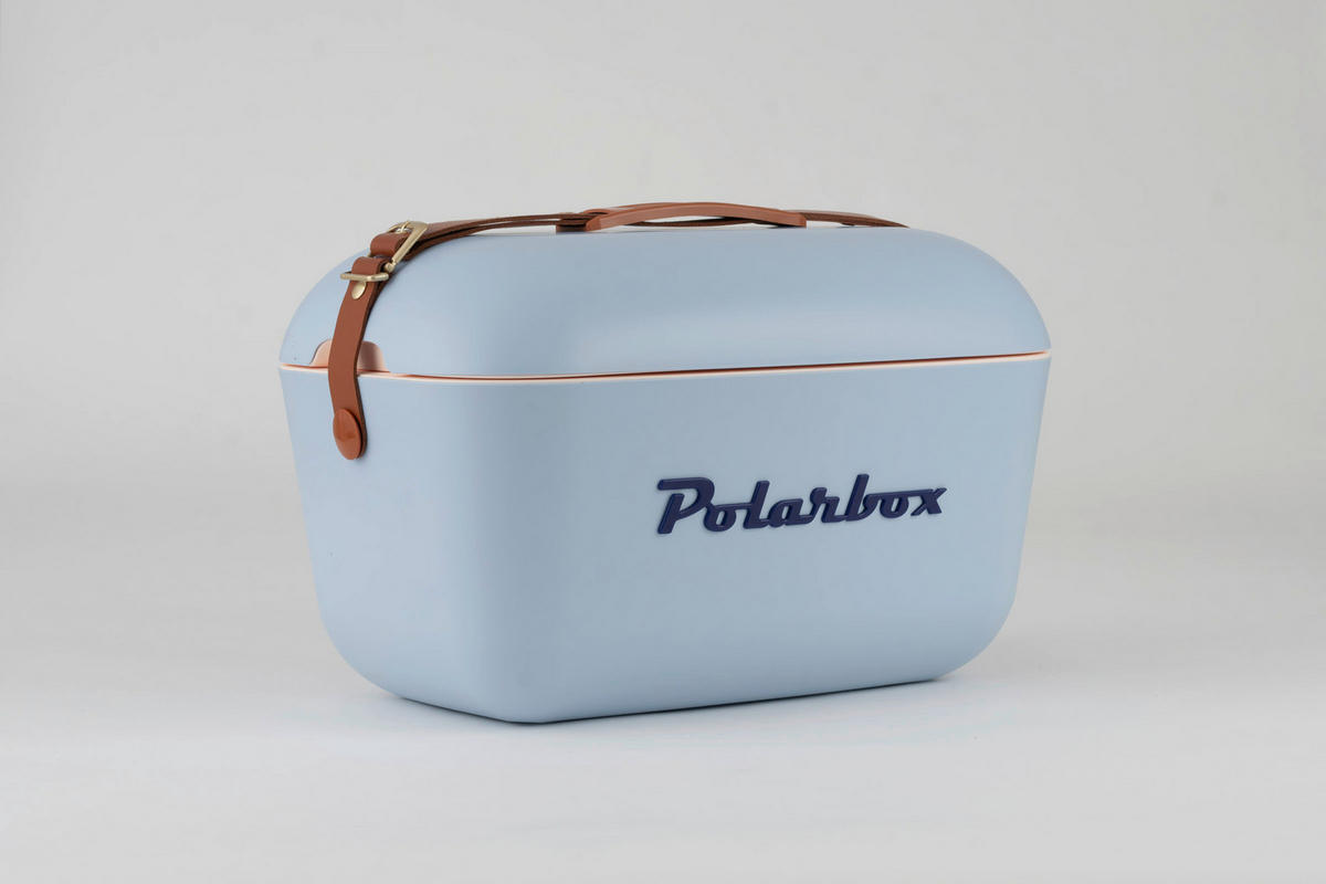 KÜHLBOX Pastellblau 12 L  - Pastellblau, Basics, Kunststoff (40/25.8/25.3cm) - Polarbox
