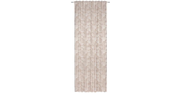 FERTIGVORHANG blickdicht  - Beige, Design, Textil (140/245cm) - Esposa