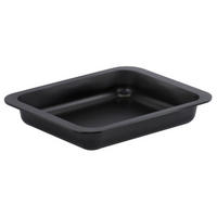AUFLAUFFORM   - Schwarz, Basics, Metall (36/27cm) - Dr.Oetker