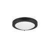 BADEZIMMER-DECKENLEUCHTE  31,5/8 cm    - Schwarz/Weiß, Basics, Glas/Metall (31,5/8cm) - Trio Leuchten