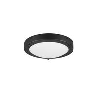 BADEZIMMER-DECKENLEUCHTE  31,5/8 cm    - Weiss/Schwarz, Basics, Glas/Metall (31,5/8cm) - Trio Leuchten