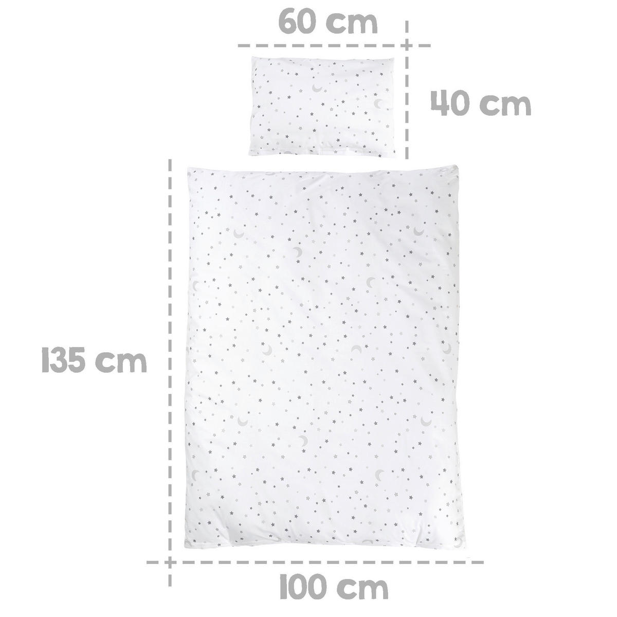 Gitterbettset Magicstar - Holzwerkstoff/Textil (70/140cm) - Roba