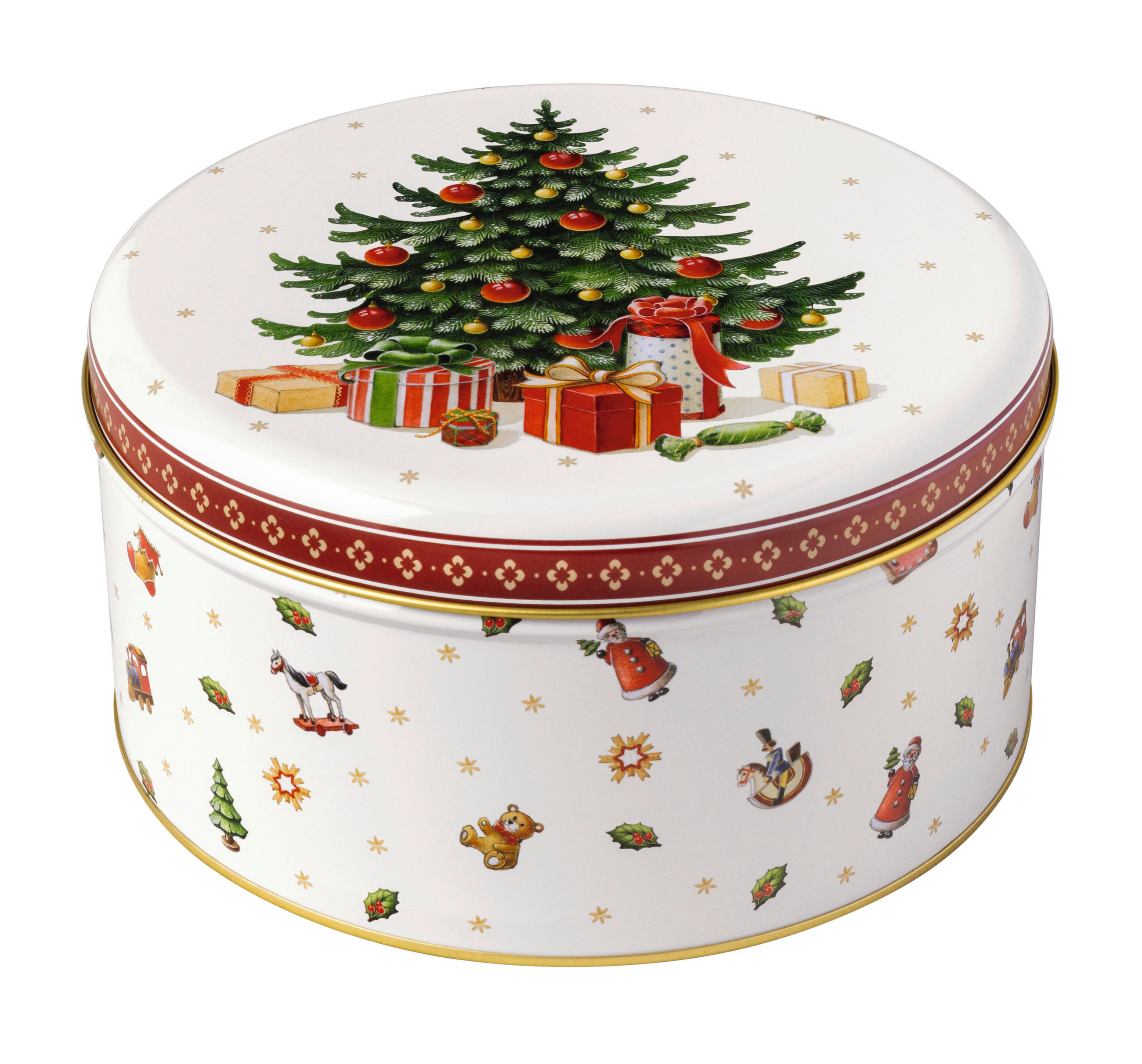 KEKSDOSENSET Winter Collage Accessoires 3-teilig  - Multicolor, Design, Metall (19,7/9,4cm) - Villeroy & Boch