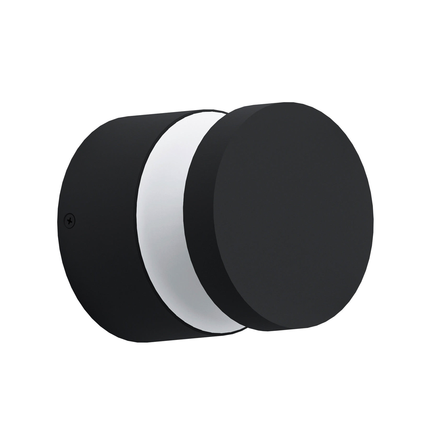 LED-AUßENLEUCHTE 13,5/13 cm   - Schwarz, Design, Kunststoff/Metall (13,5/13cm) - Eglo