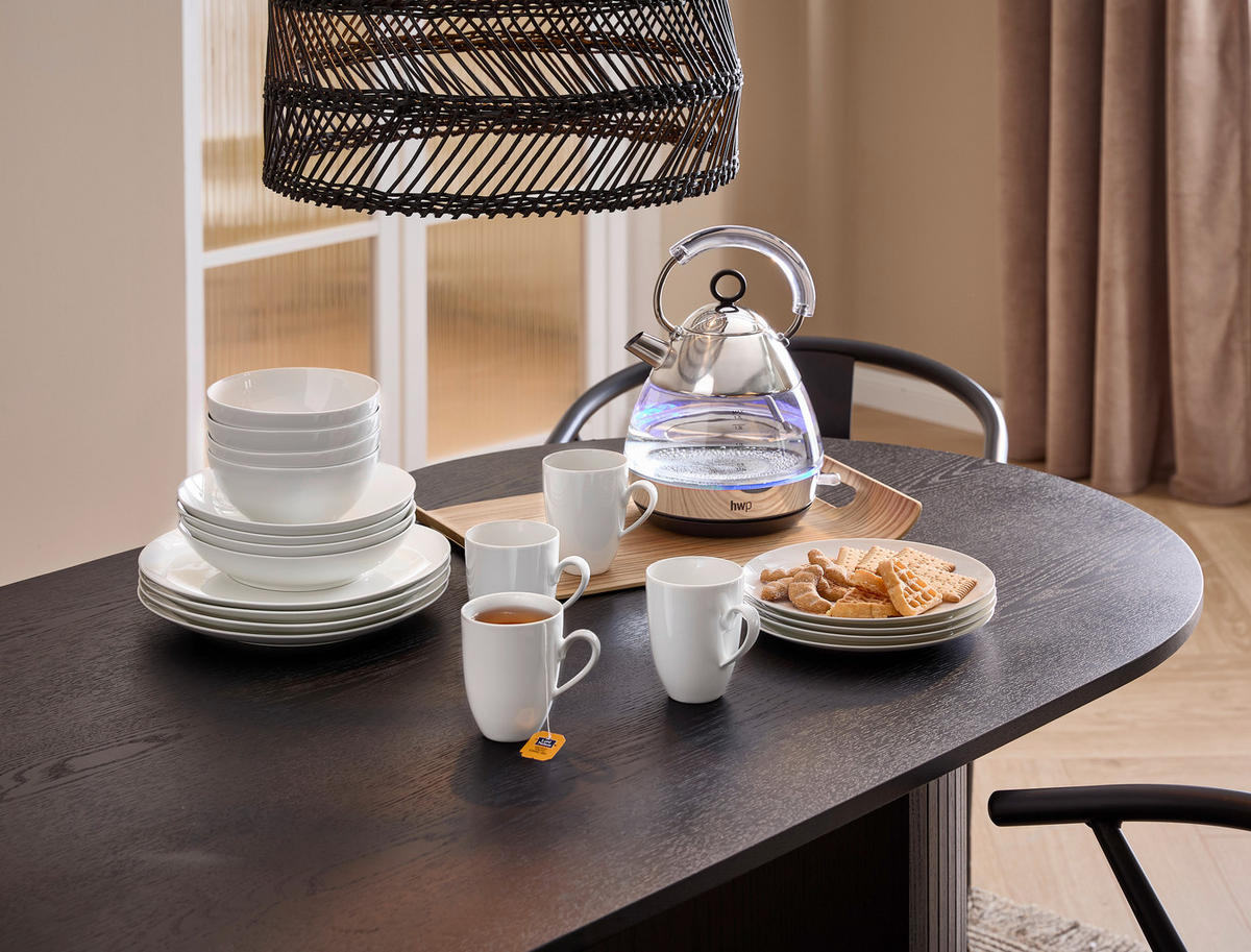 KOMBISERVICE Savona uni 20-teilig  - Perlmutt, Konventionell, Keramik (39,4/29,6/28,6cm) - Seltmann Weiden