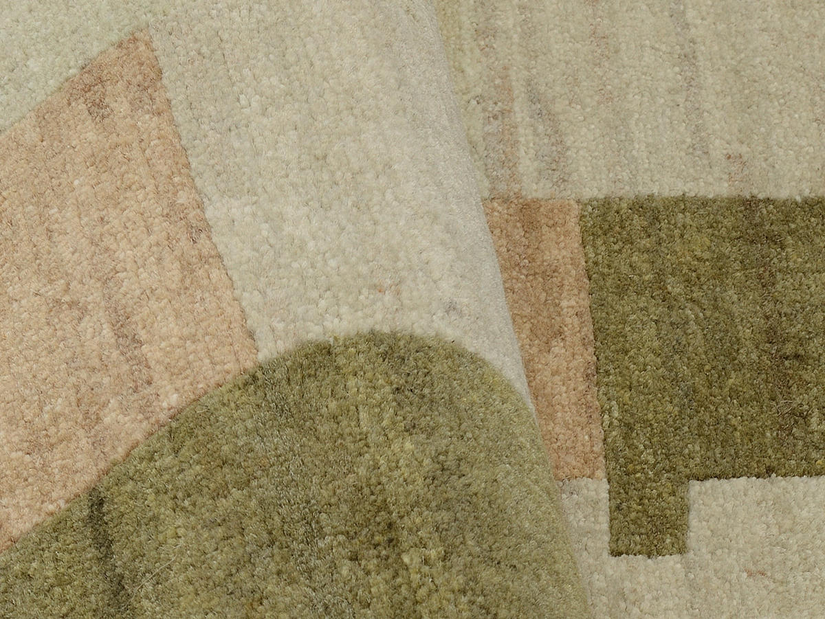 WOLLTEPPICH 250/350 cm Grün  - Grün, Design, Textil (250/350cm) - Cazaris