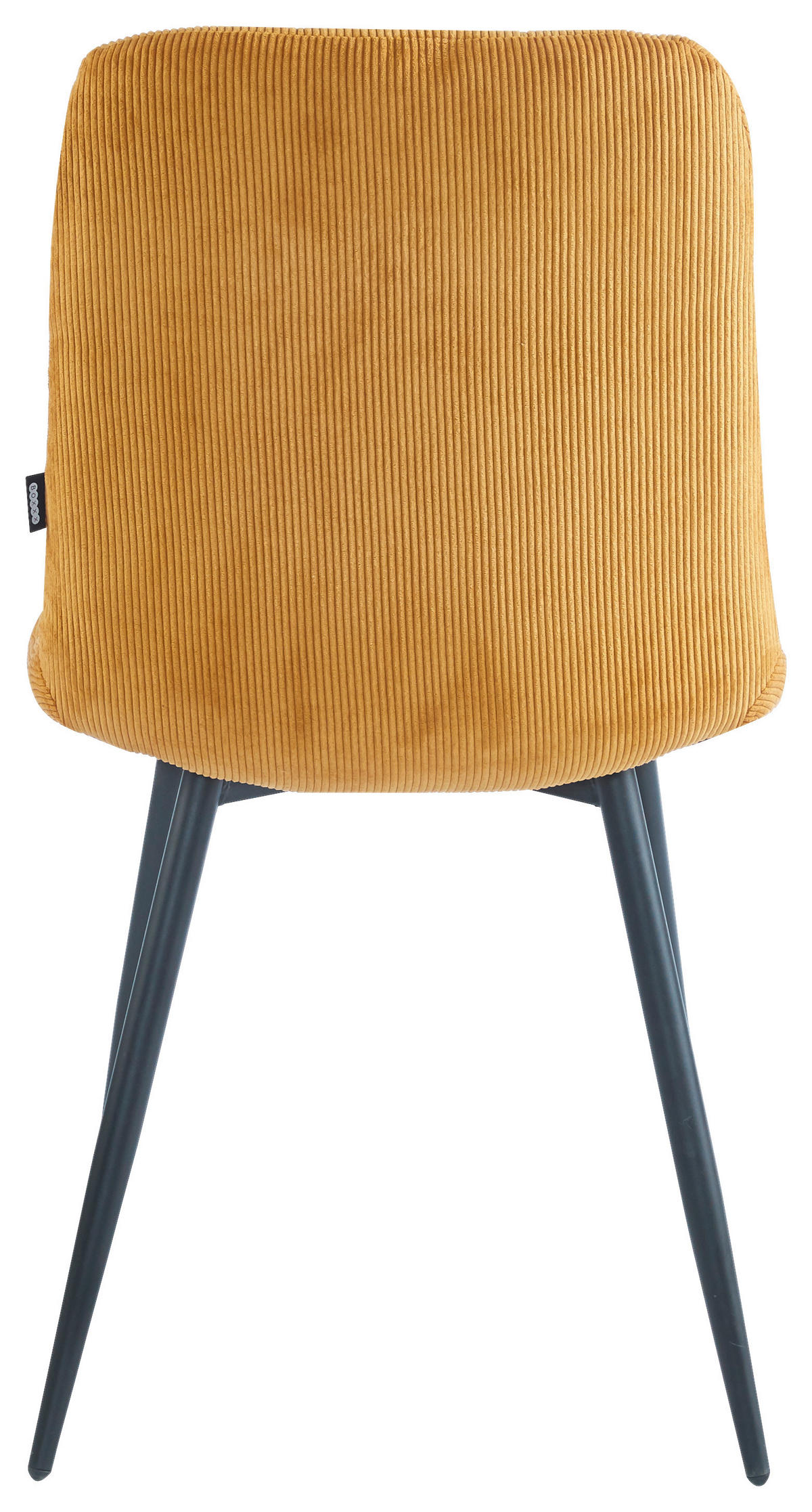 STOLICA  crna, curry žuta  metal, tekstil      - curry žuta/crna, Design, metal/tekstil (45/89/58cm) - Boxxx