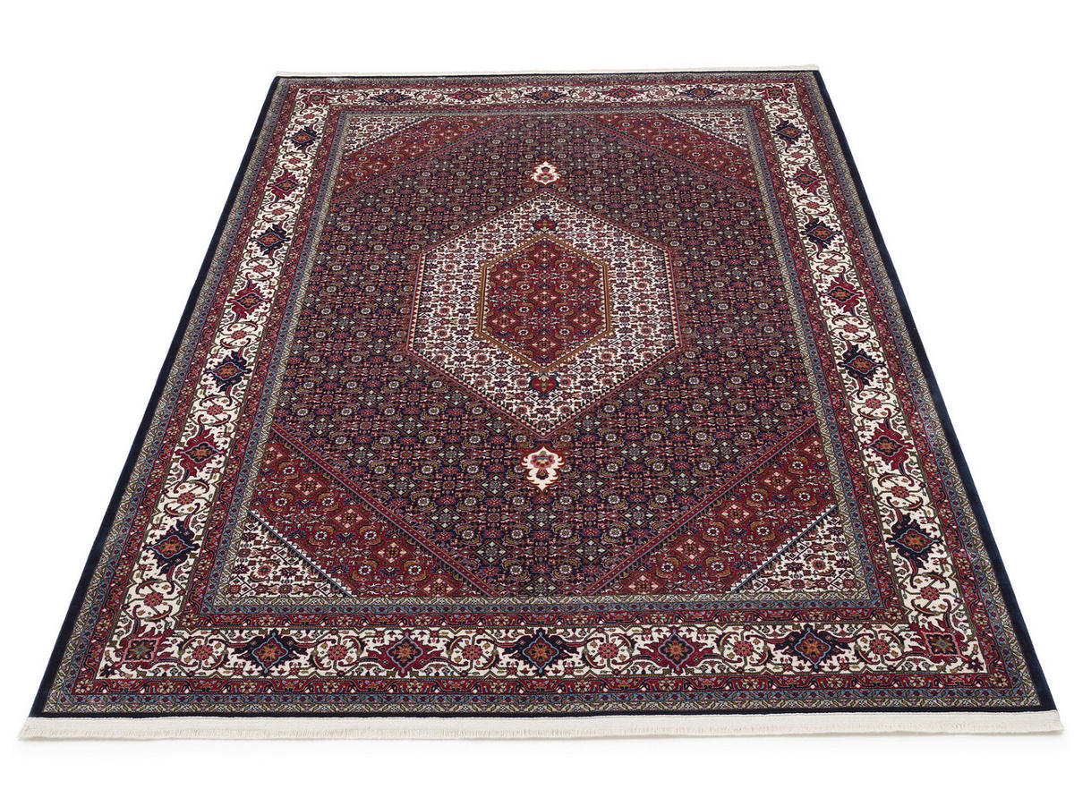 WEBTEPPICH 67/130 cm Mithras Bidjar Blau  - Blau, Design, Textil (67/130cm) - Novel