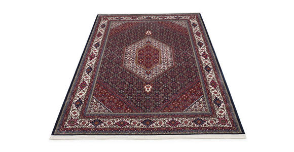 WEBTEPPICH 67/130 cm Mithras Bidjar Blau - Blau, Design, Textil (67/130cm) - Novel