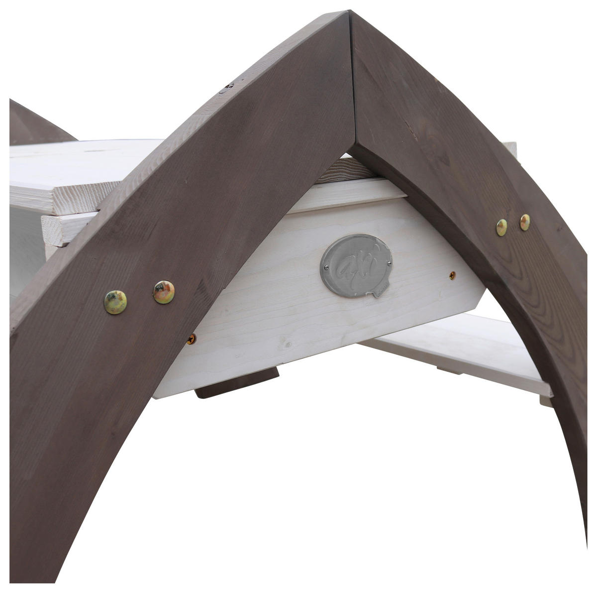 SAND- UND WASSERTISCH  - Weiß/Grau, KONVENTIONELL, Holz/Kunststoff (119/65/98cm) - Ambia Garden
