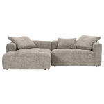ECKSOFA  in Braun  170/276 cm  - Schwarz/Braun, KONVENTIONELL, Kunststoff/Textil (170/276cm) - Carryhome