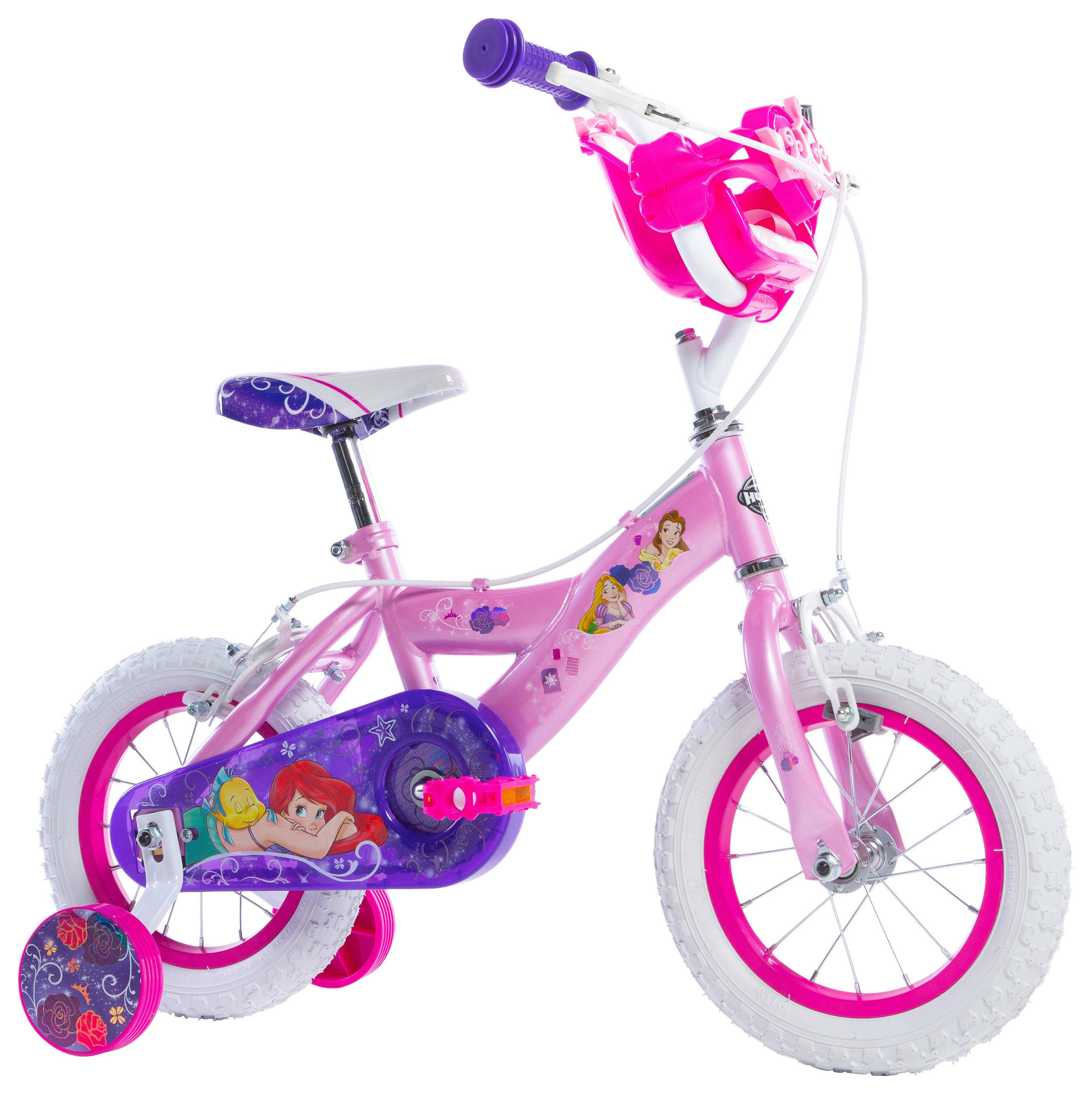 KINDERFAHRRAD 12 Zoll  - Pink, Basics, Metall (54/75/87cm)