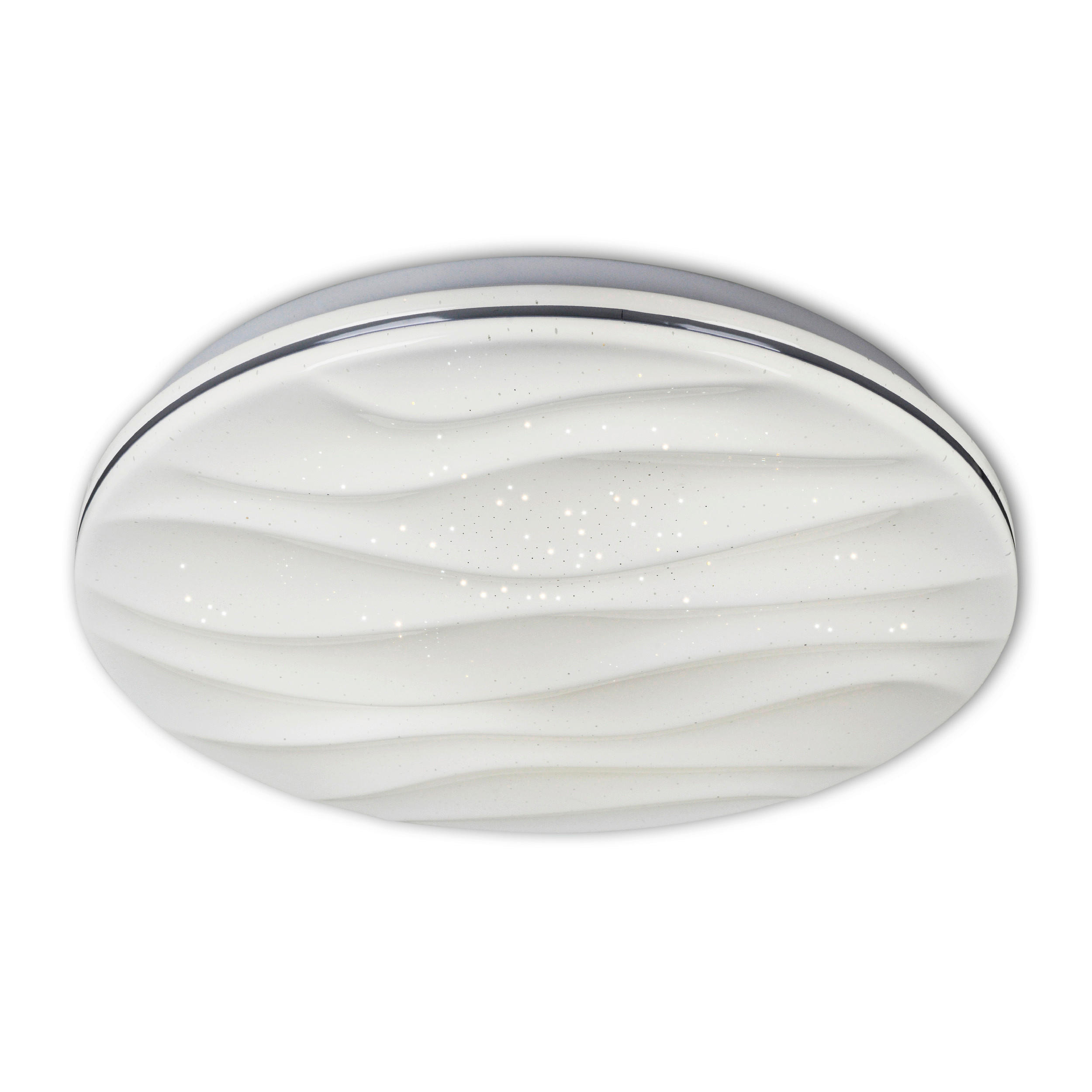 LED-DECKENLEUCHTE 38/6 cm    - Weiß, Basics, Kunststoff/Metall (38/6cm) - Näve